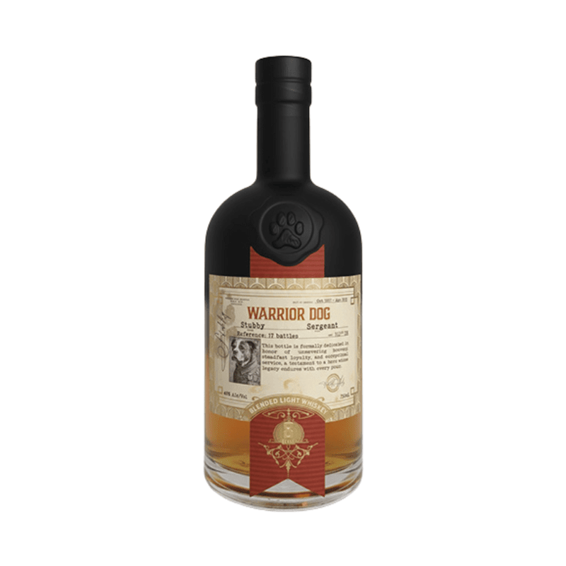 Warrior Dog Stubby Sergeant Whiskey 750ml