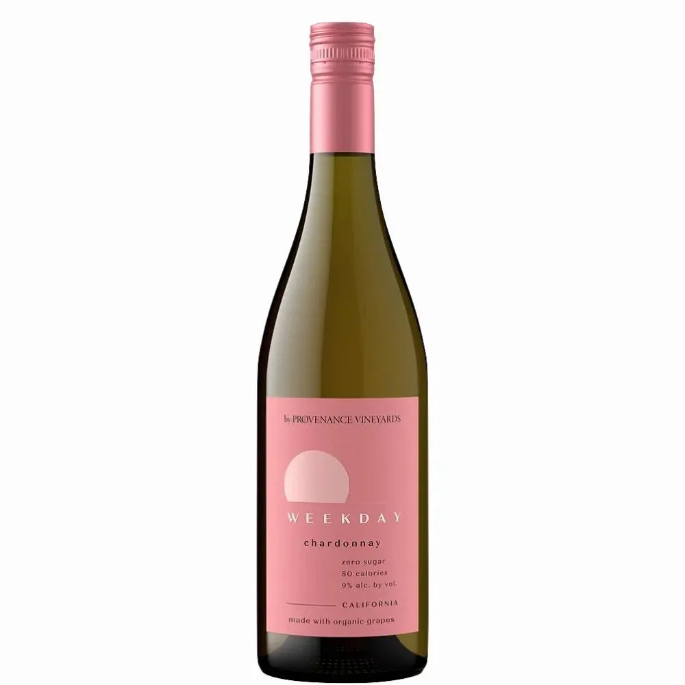 Weekday by Provenance Vineyards California Chardonnay Organic Low Alcohol 2023 750ml