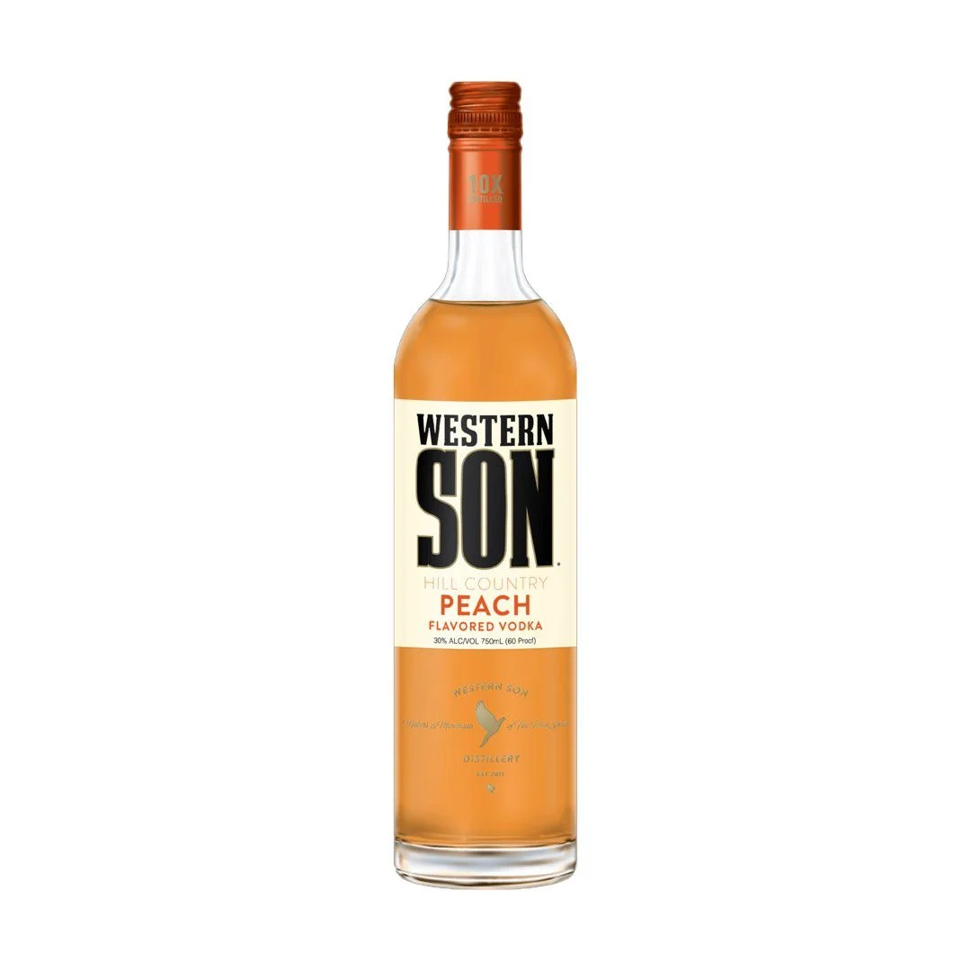 Western Son Peach Flavored Vodka