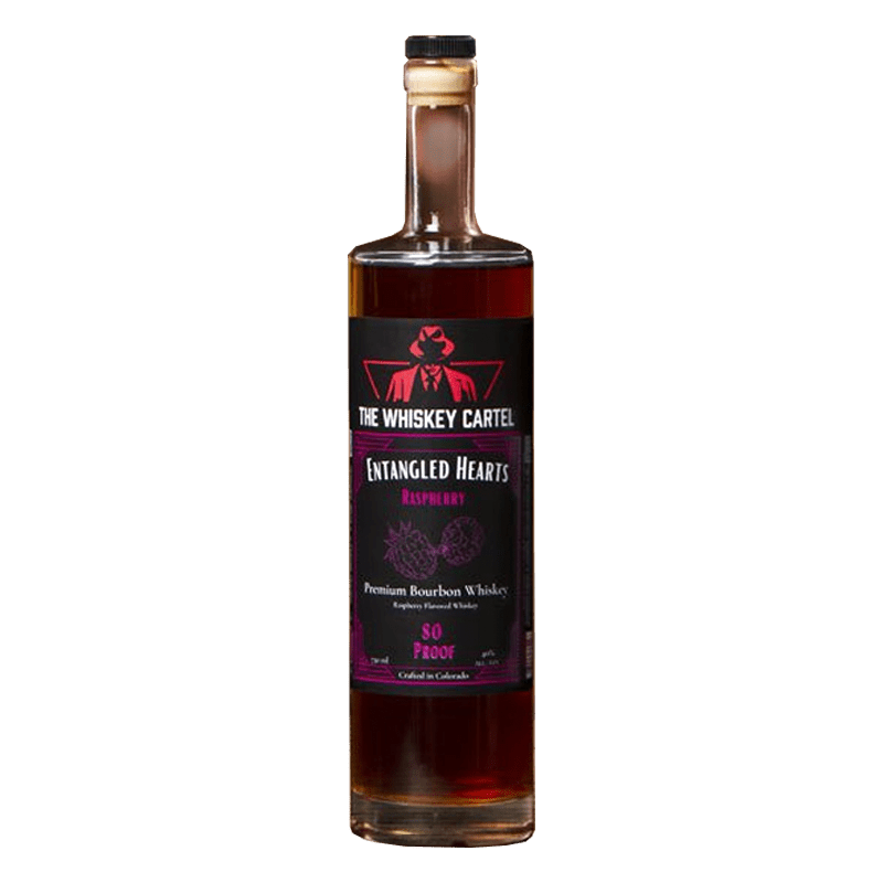 The Whiskey Cartel Entangled Hearts Raspberry Whiskey 750mL