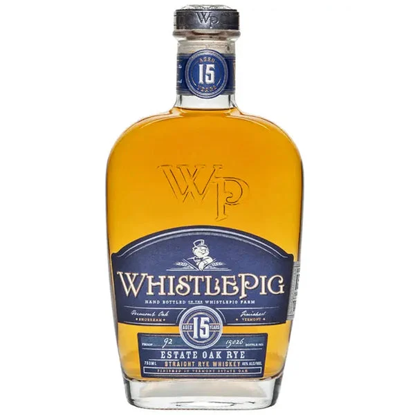 WhistlePig 15yr Estate Oak Straight Rye Whiskey