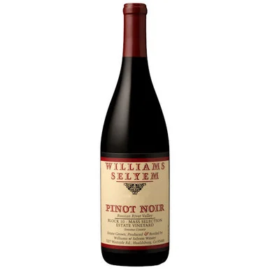 Williams Selyem Block 10 Mass Selection Estate Vineyard Russian River Pinot Noir 2021