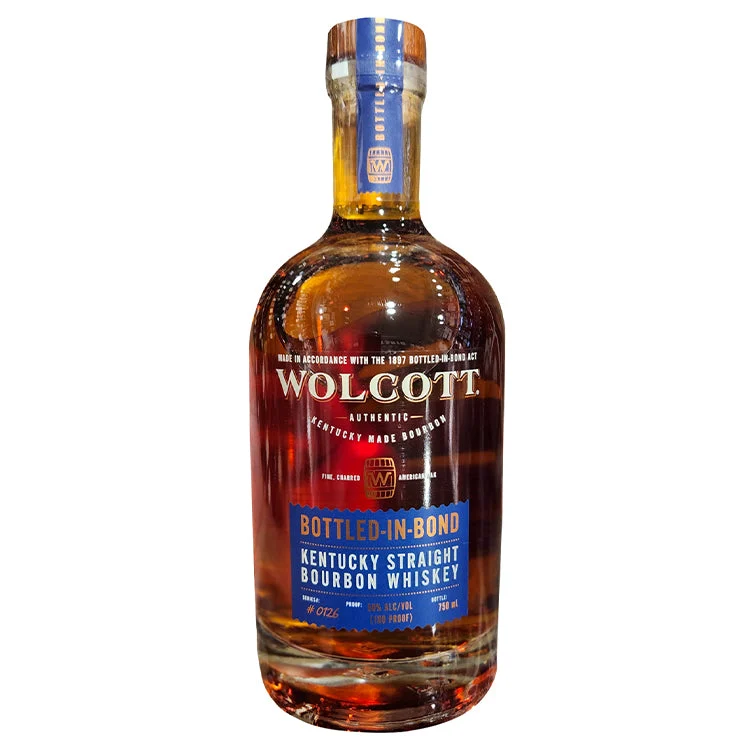 Wolcott Bottled in Bond Straight Bourbon Whiskey - 750ml