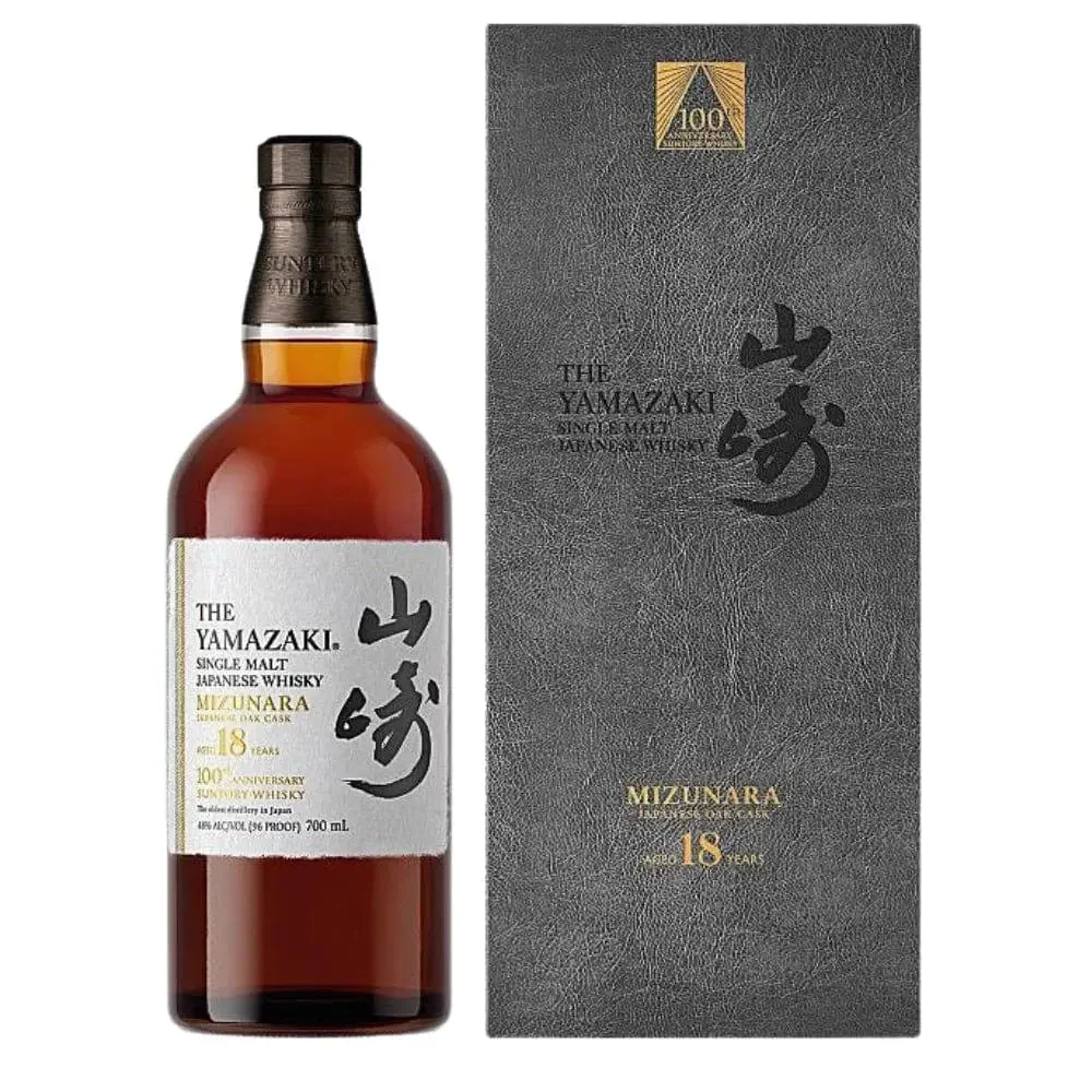 Yamazaki 18 Year 100th Anniversary 100% Mizunara 750ml